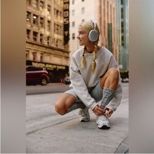 NWT Free People For The Win Pullover in Oatmeal